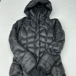 lululemon athletica Black Quilted Hooded Puffer Jacket please see pictures